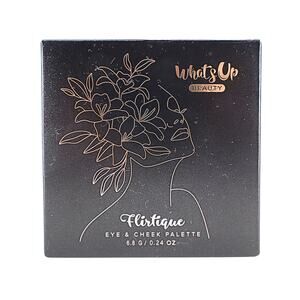 WHATS UP BEAUTY Flirtique Eye & Cheek Palette - 0.24 oz